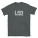 White Logo T-Shirt  - LED Grow Lights Depot
