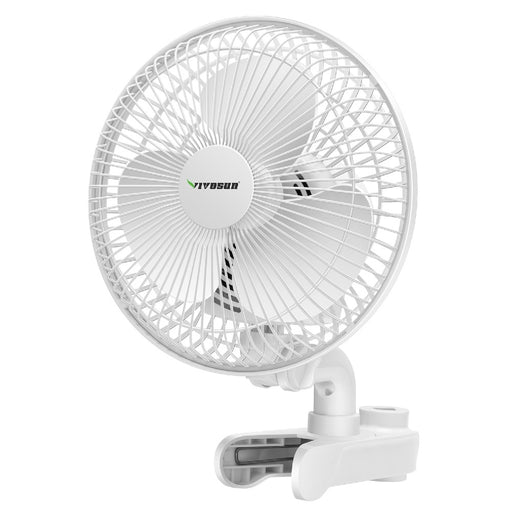 VIVOSUN AeroWave A6 Patented Clip-On Fan with 2-Speed Adjustment  - LED Grow Lights Depot