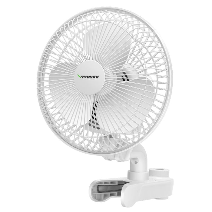 VIVOSUN AeroWave A6 Patented Clip-On Fan with 2-Speed Adjustment  - LED Grow Lights Depot